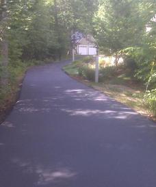 sealcoated driveway 